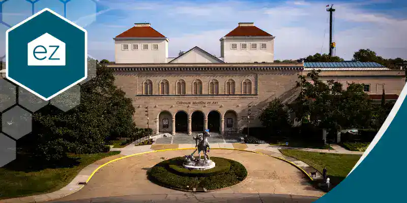 The Chrysler Museum of Art in the Ghent neighborhood of Norfolk, Virginia