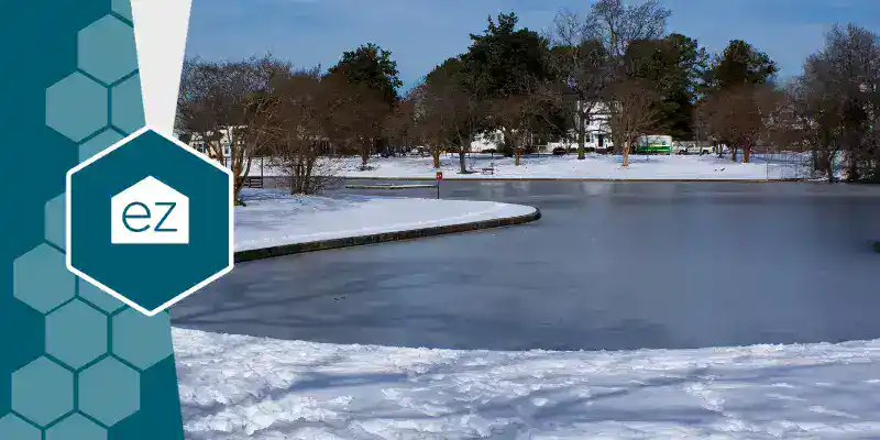 Pond in the South Norfolk area of Chesapeake, Virginia