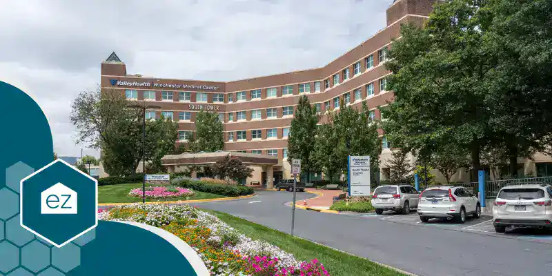 Medical center building in Winchester, Virginia