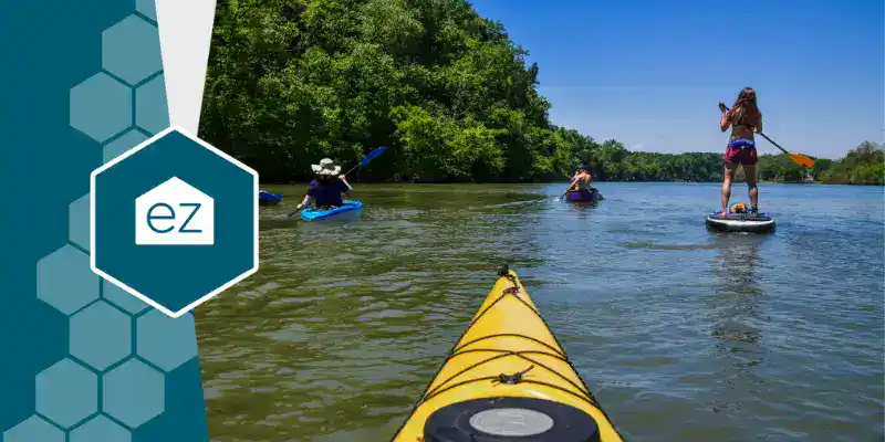 Paddling on the Tennessee River in Knoxville