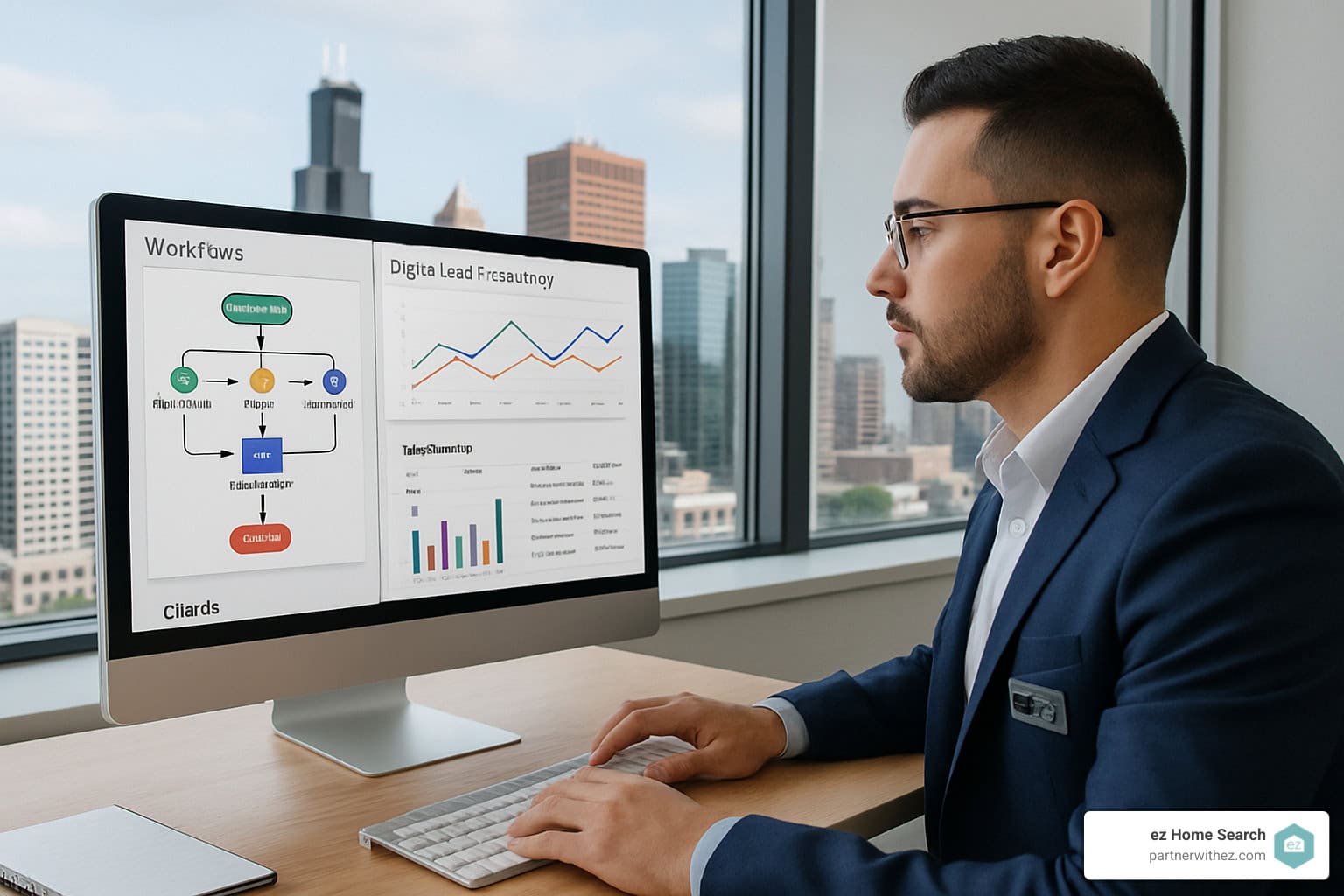automated CRM workflows and lead nurturing systems - real estate prospecting ideas