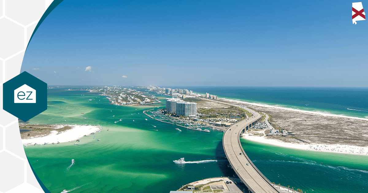 Perdido Pass at Orange Beach, Alabama