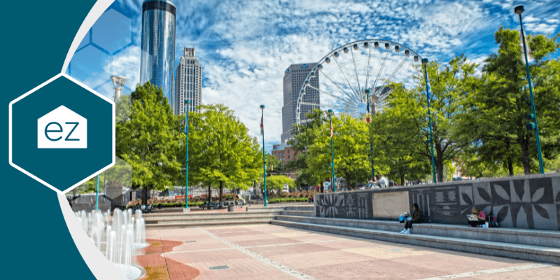 Centennial Olympic Park in downtown Atlanta, Georgia