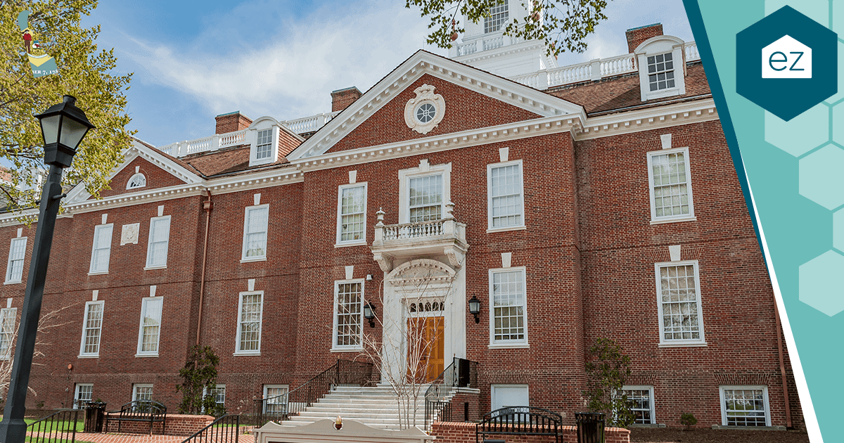 Delaware's Legislative Hall in Dover, the Kent County seat and state capital