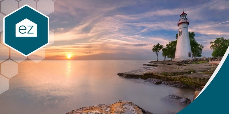 Sunrise over Lake Erie