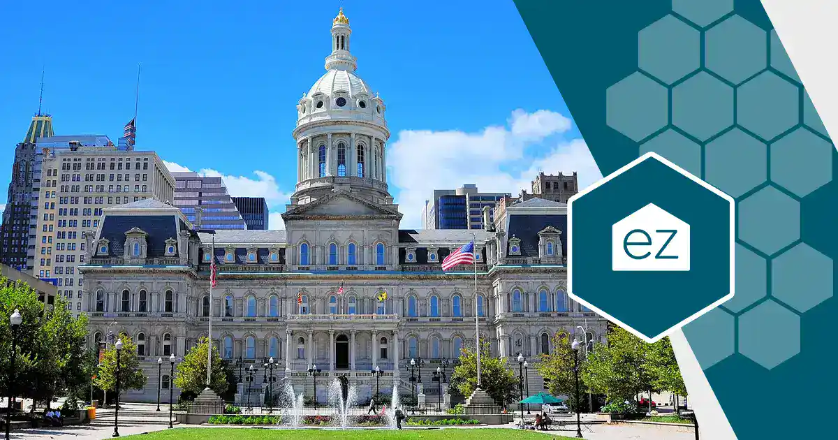 Baltimore City Hall in Maryland