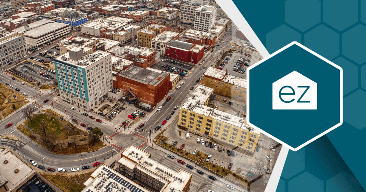 Aerial view of Springfield, Missouri, in the state's growing southwest