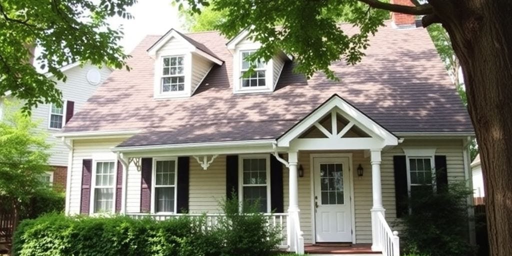 Classic Cape Cod style home with shingle siding