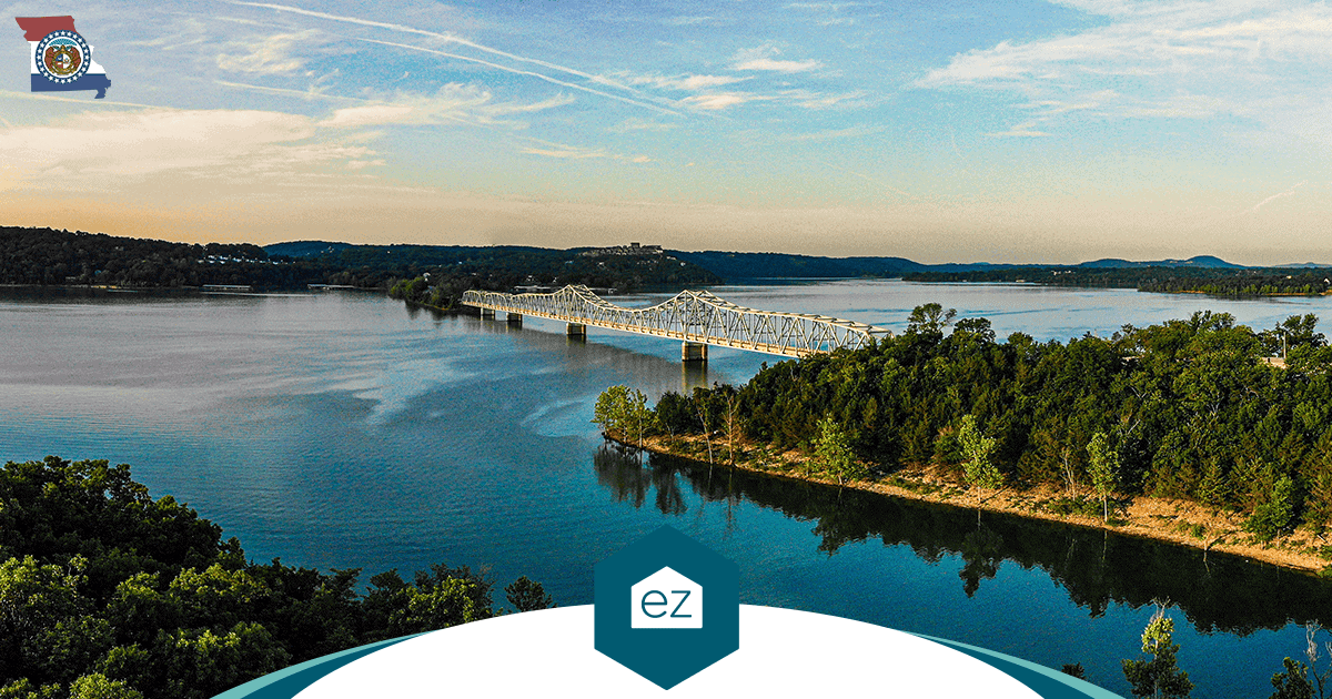 Bridge spanning the Lake of the Ozarks in central Missouri
