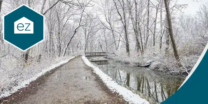 Firestone Metropark green space in Akron, Ohio